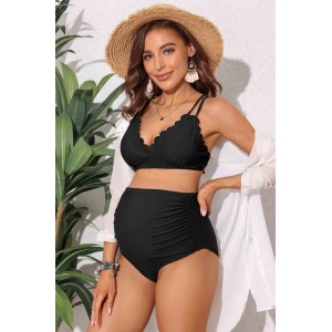 serena scallop bikini bottoms