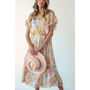 Poppy In My Hair Midi Dress