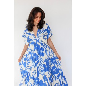 Roaring Waters Maxi Dress