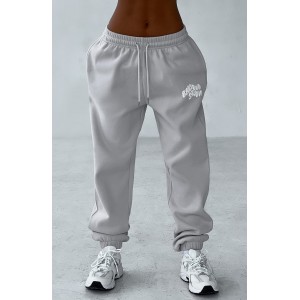 Studio Sweatpants - Light Grey/White