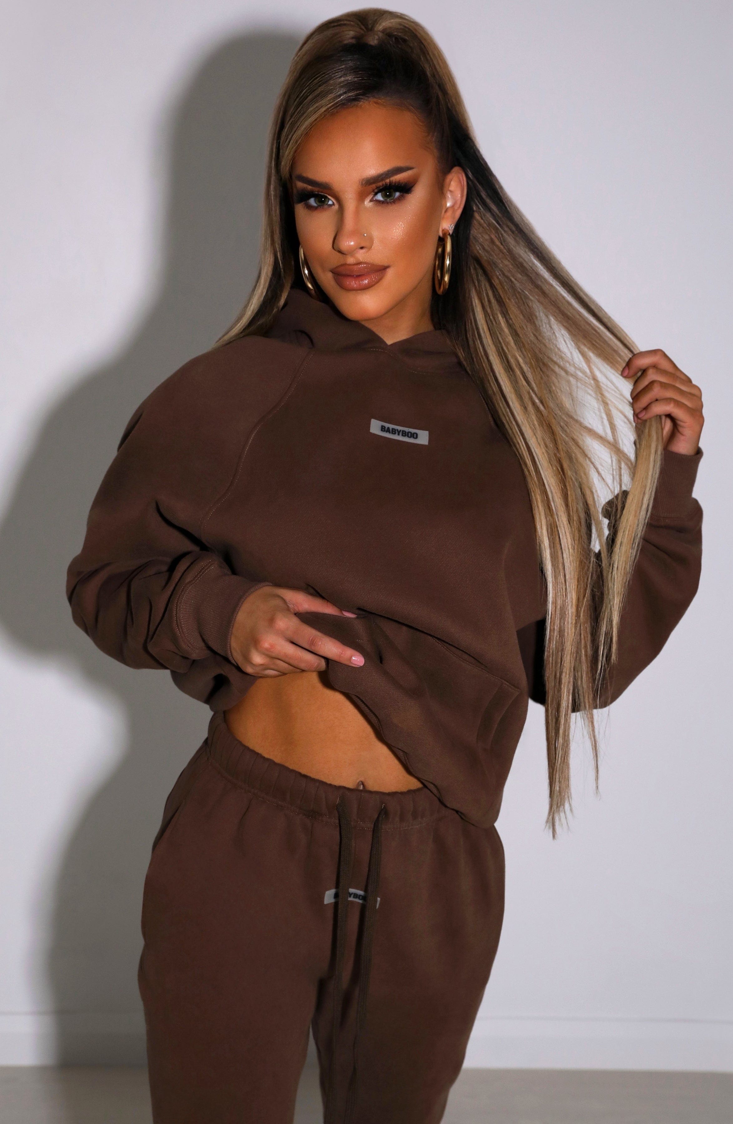 Ivy Luxe Hoodie - Chocolate Ivy Luxe Hoodie - Chocolate