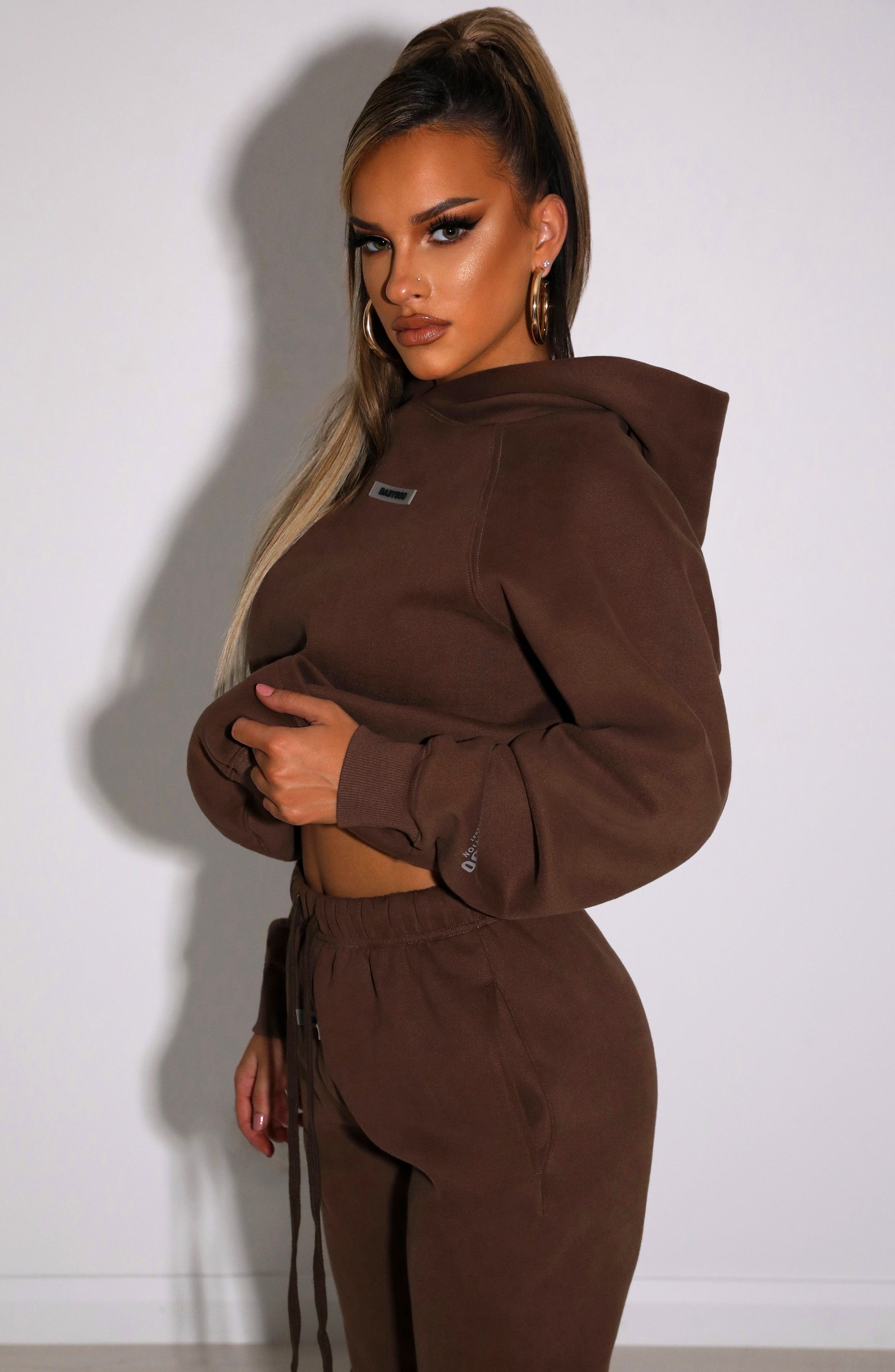 Ivy Luxe Hoodie - Chocolate Ivy Luxe Hoodie - Chocolate