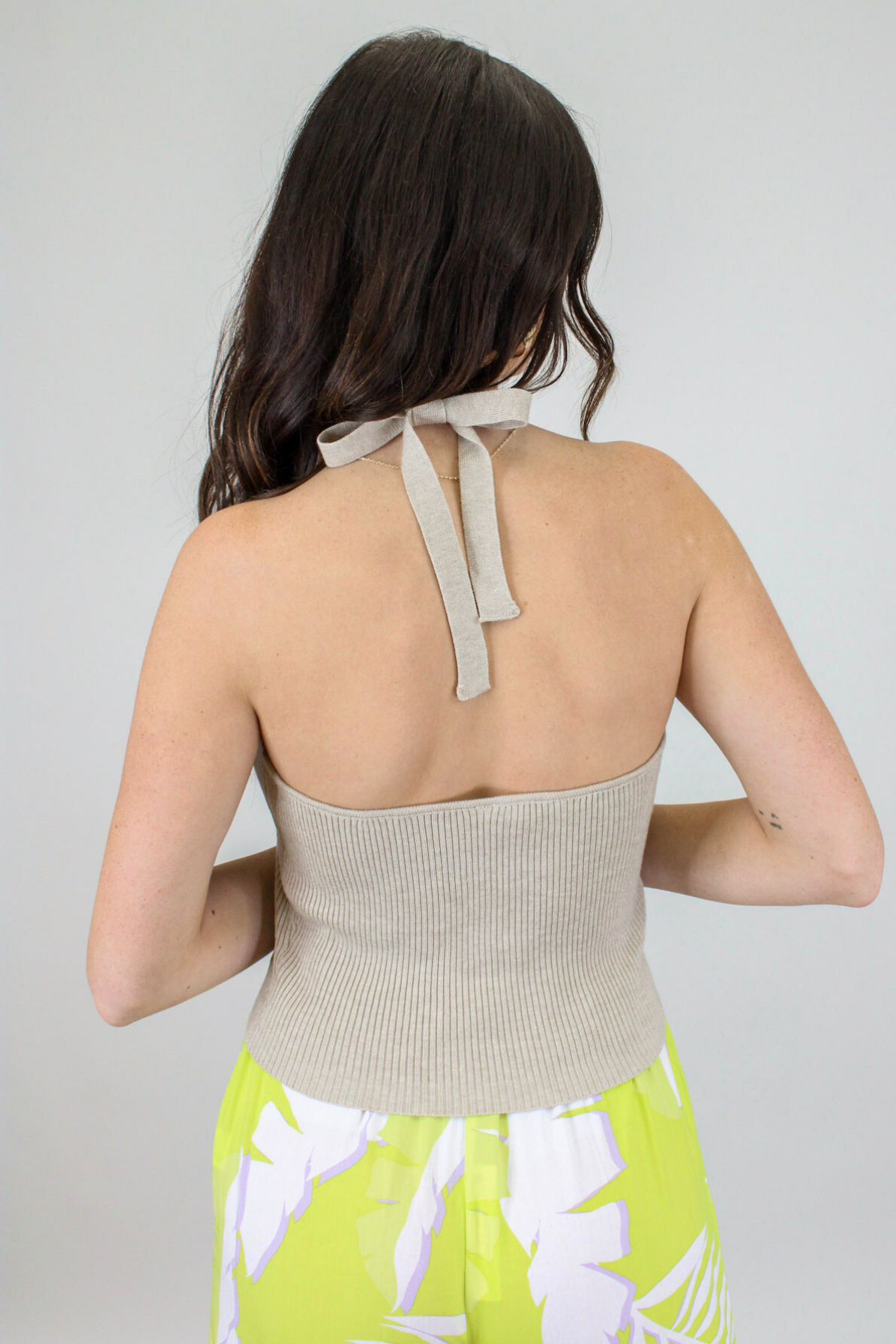 Cabana Bay Ribbed Halter Top Cabana Bay Ribbed Halter Top