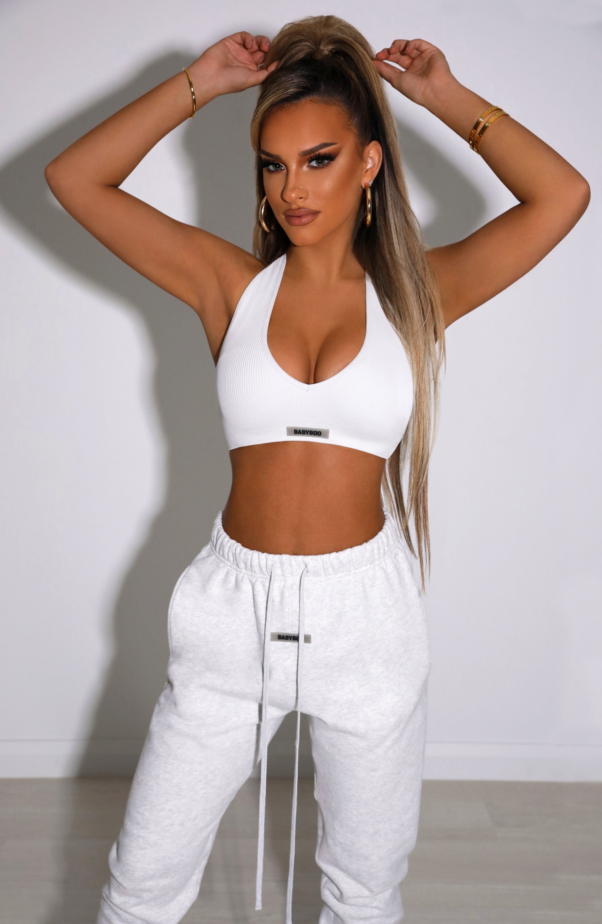 Kami Luxe Crop - Grey Kami Luxe Crop - Grey