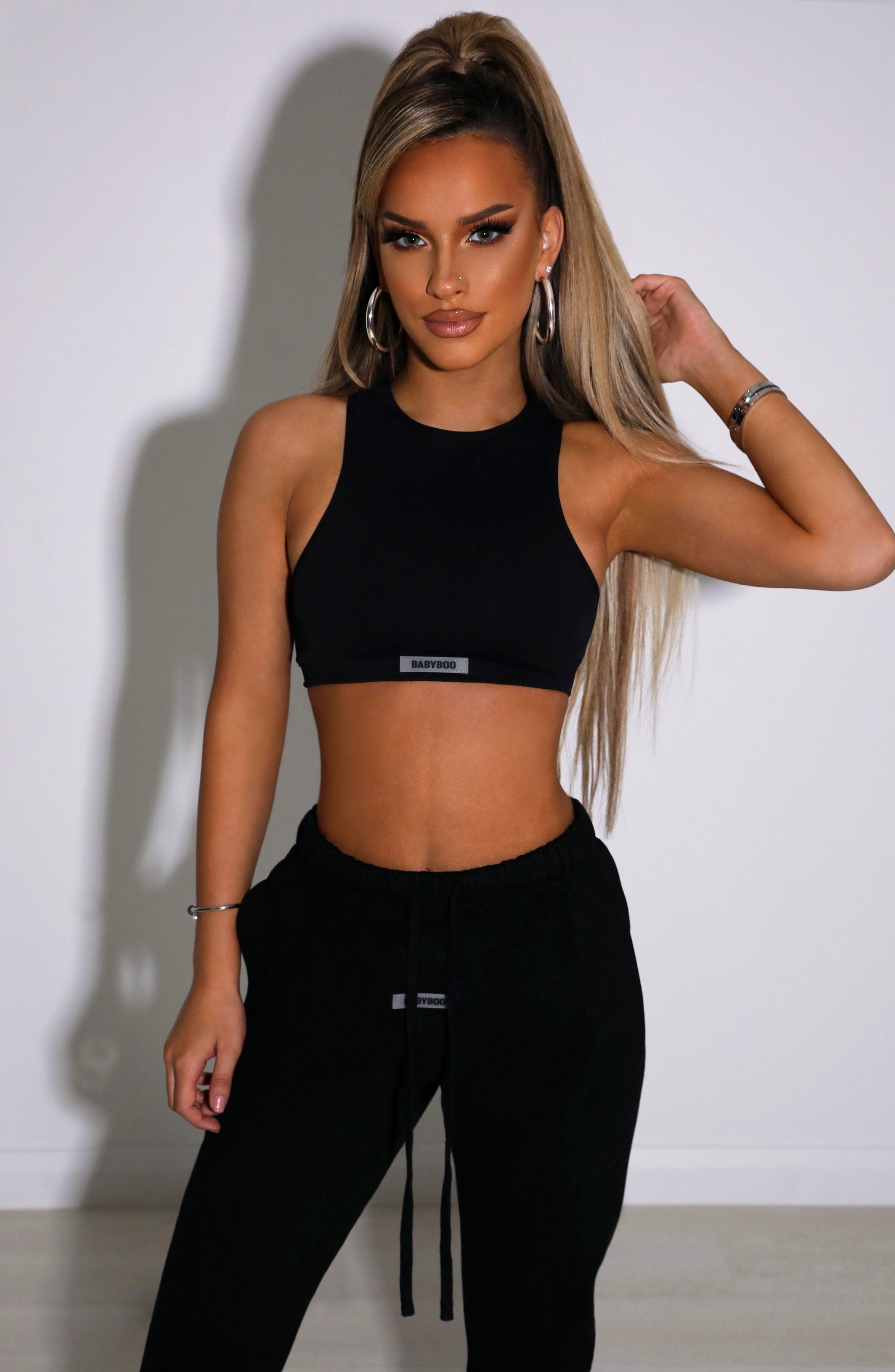 Jae Luxe Crop - Black Jae Luxe Crop - Black