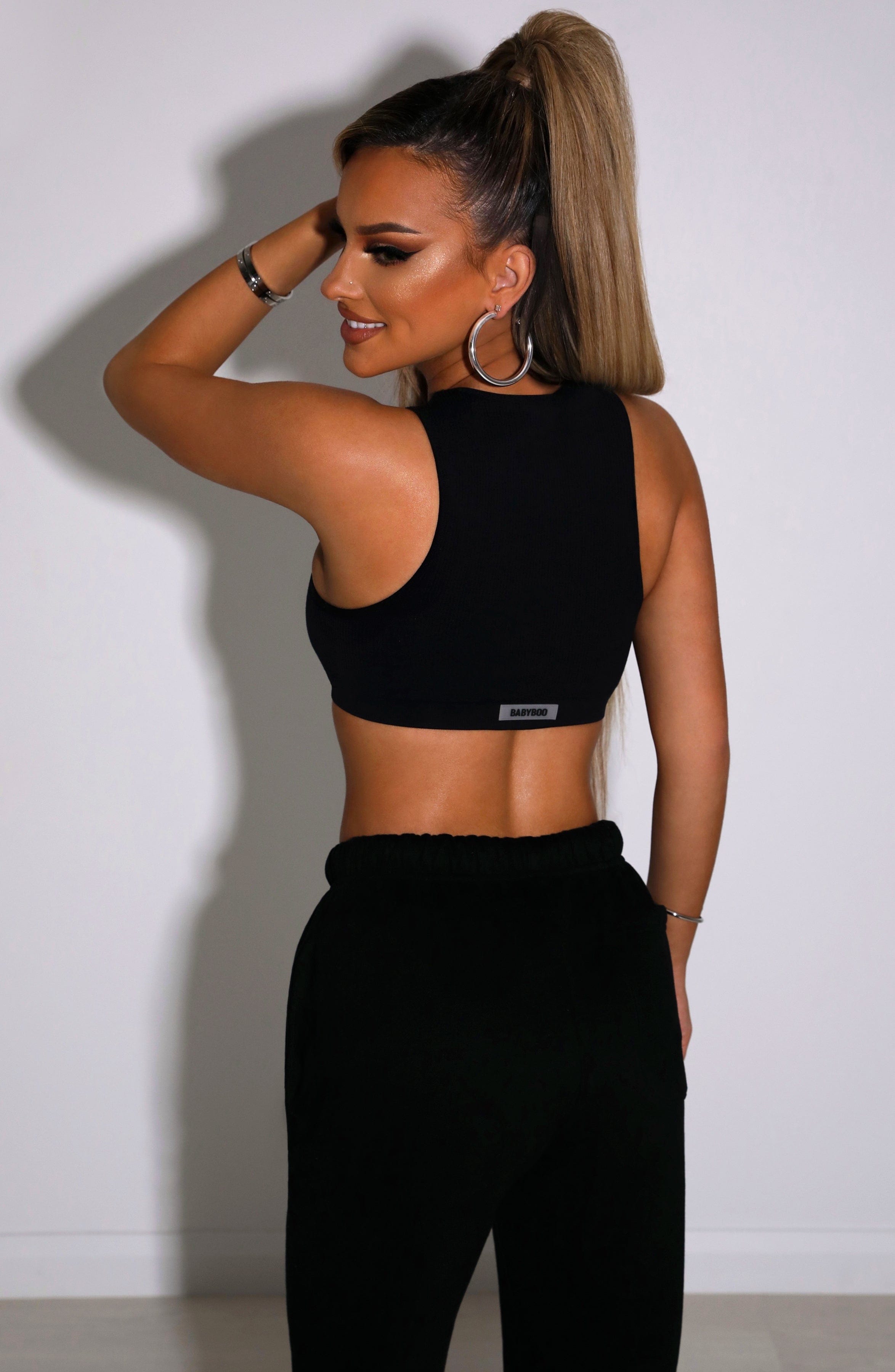 Jae Luxe Crop - Black Jae Luxe Crop - Black
