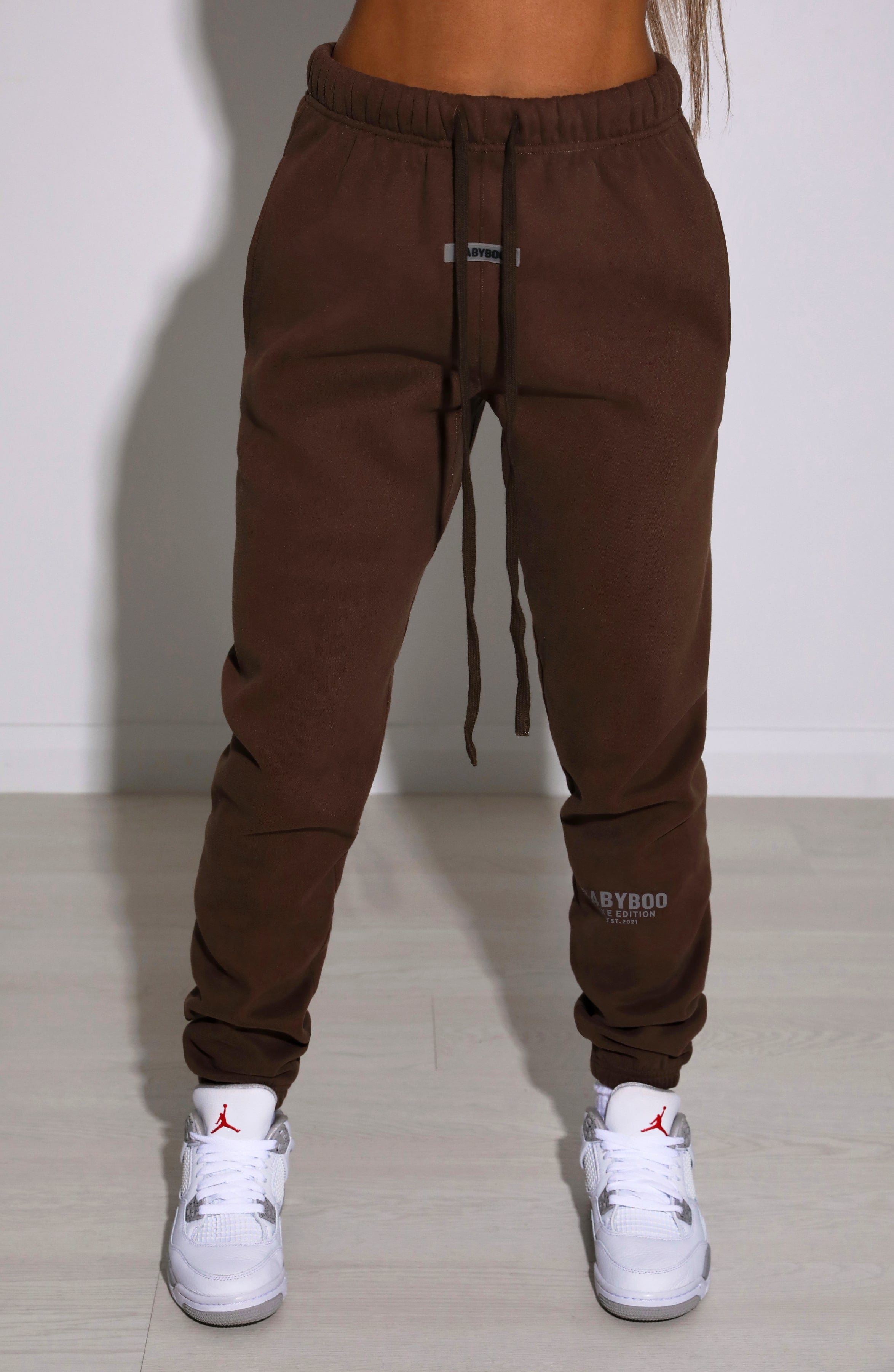 Ivy Luxe Trackpant - Chocolate Ivy Luxe Trackpant - Chocolate