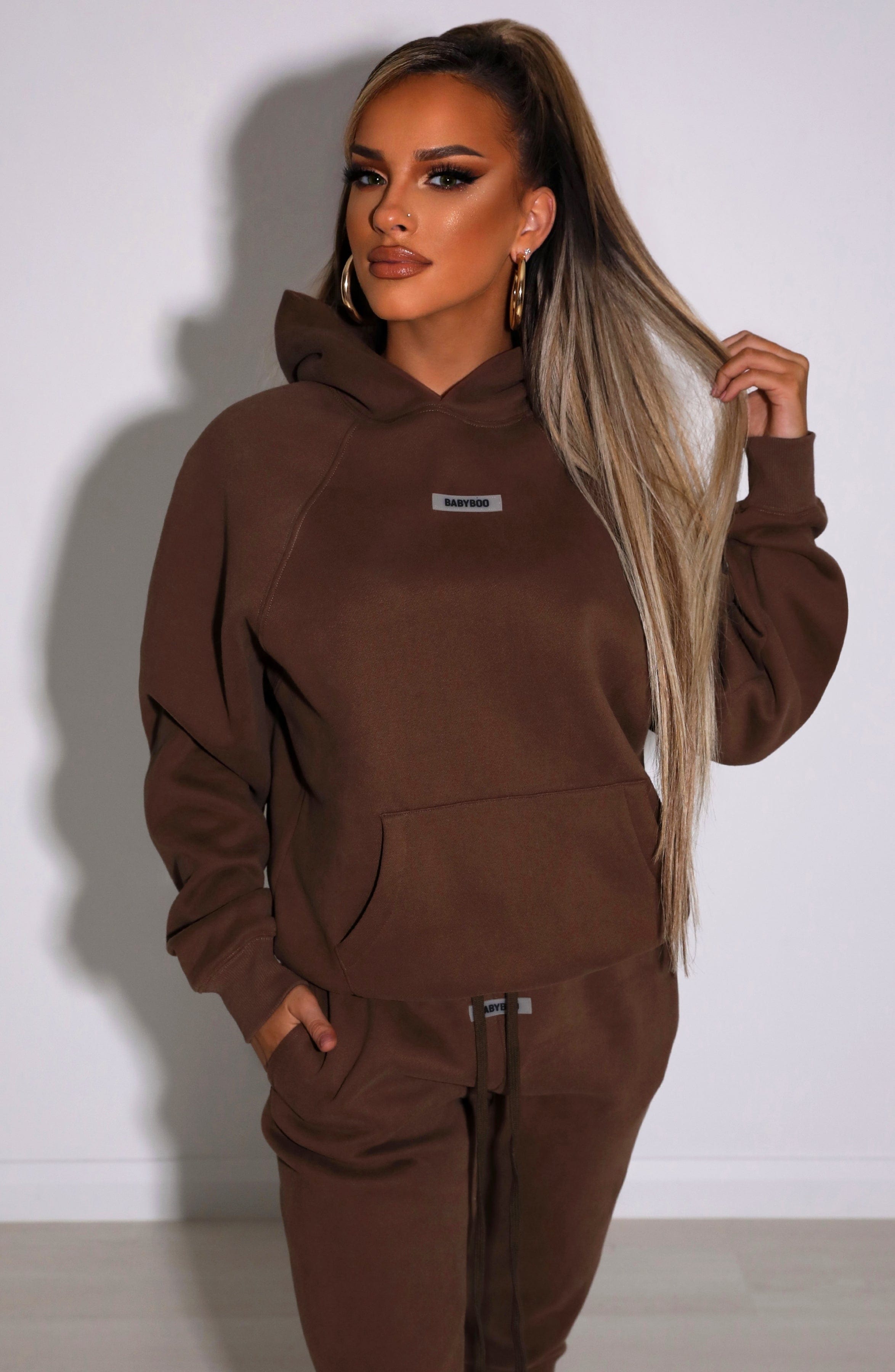 Ivy Luxe Hoodie - Chocolate Ivy Luxe Hoodie - Chocolate