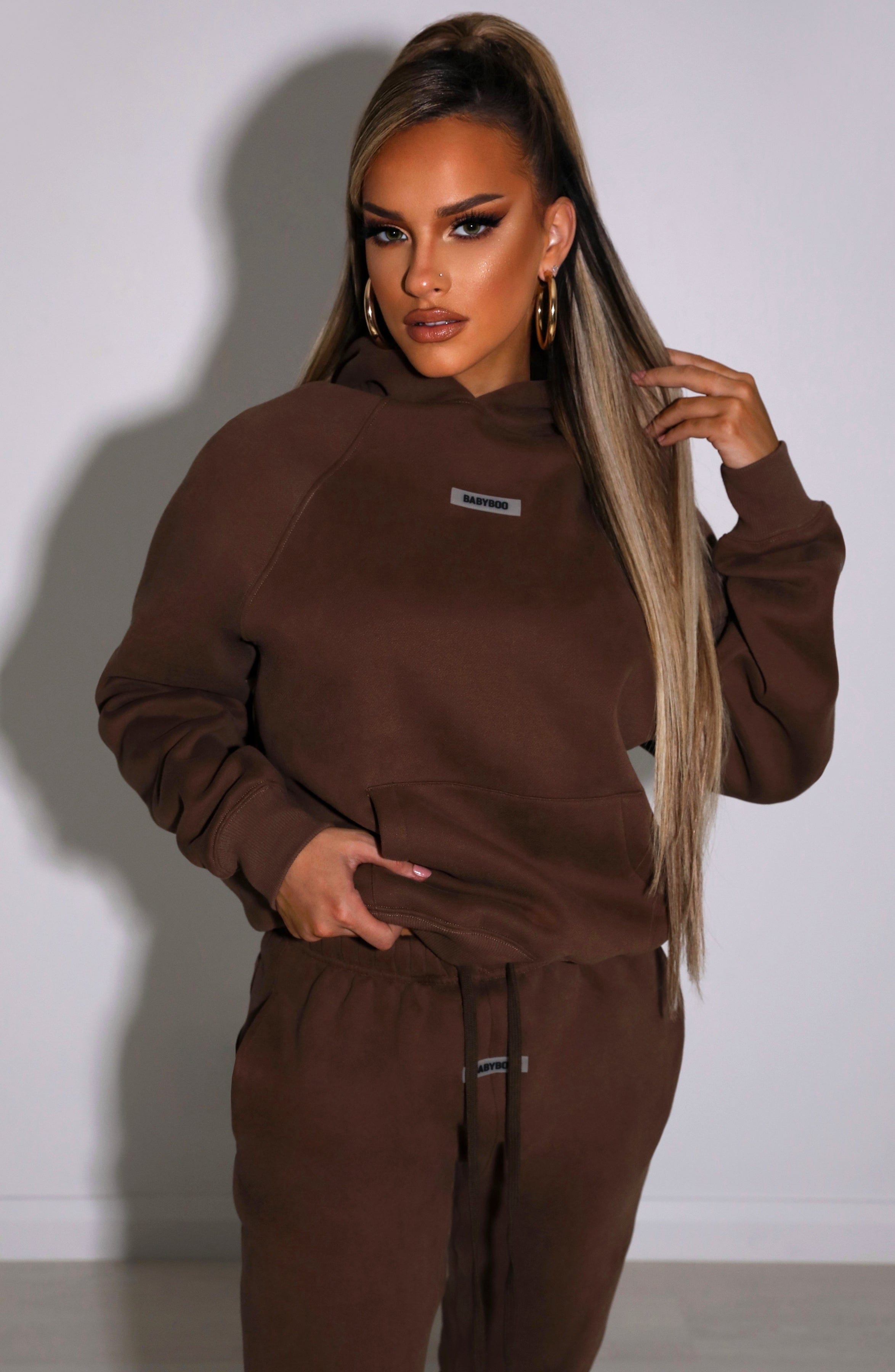 Ivy Luxe Hoodie - Chocolate Ivy Luxe Hoodie - Chocolate